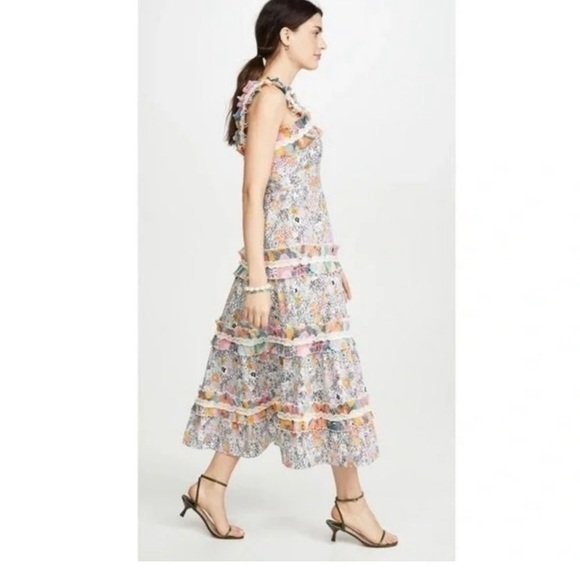 CeliaB Java Dress in White Multi Size XL - Picture 5 of 10